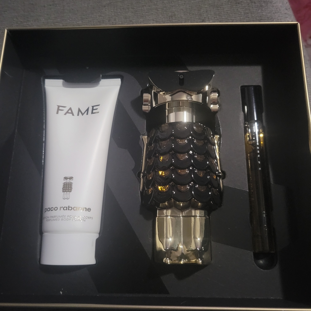 Paco Rabanne Men's Grooming Trio - Black, Gold, and White